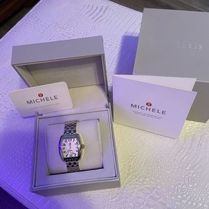 Michele Urban Mini Silver Dial Women’s Watch